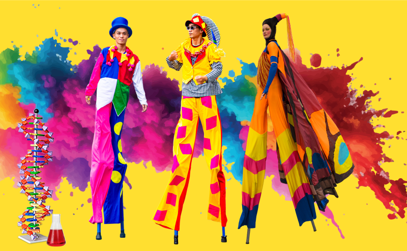 Festa di Carnevale tra maschere, colori e scienza!