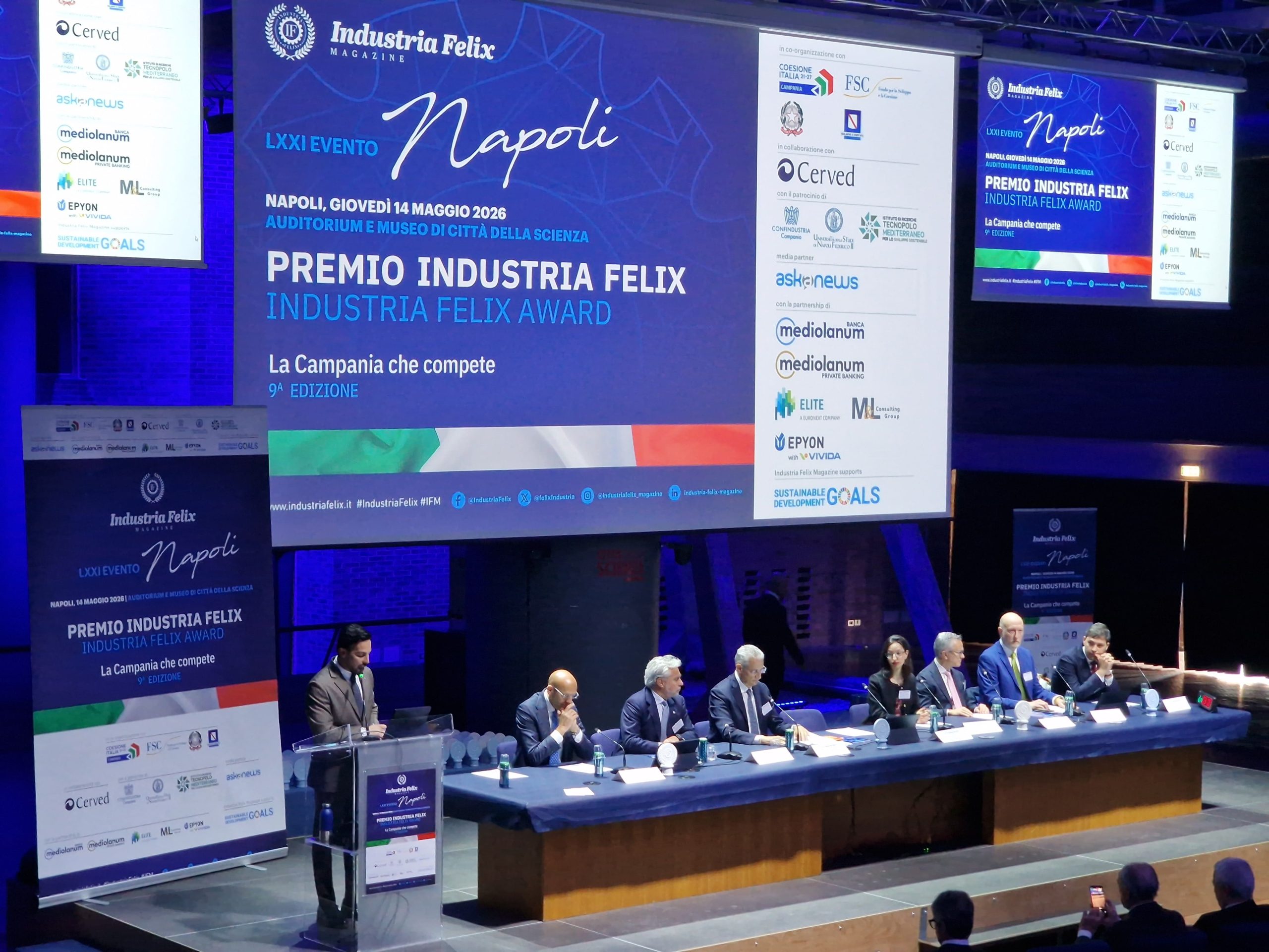 Industria Felix, a Città della Scienza celebrate le imprese che trainano la crescita della Campania