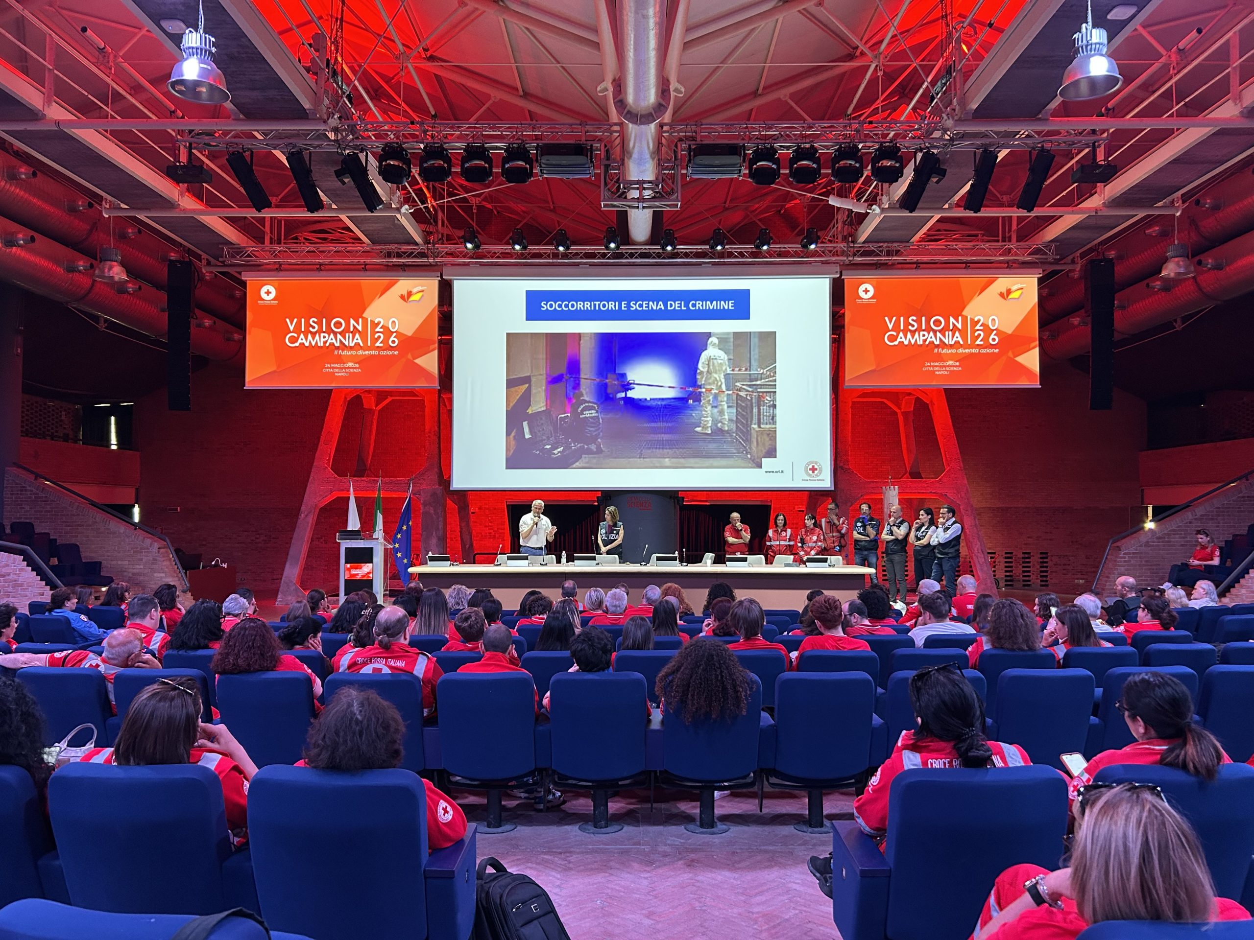 Croce Rossa Italiana – Comitato Regionale Campania a Città della Scienza con “Vision Campania – il futuro diventa azione”