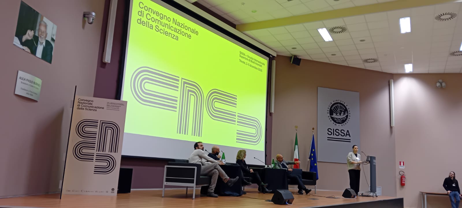 Città della Scienza presente alla prima giornata del XIV Convegno nazionale di Comunicazione della Scienza alla Sissa di Trieste