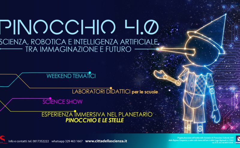 Progetto Pinocchio 4.0 – Scienza, Robotica e Intelligenza Artificiale tra immaginazione e futuro  